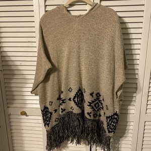 Tribal poncho